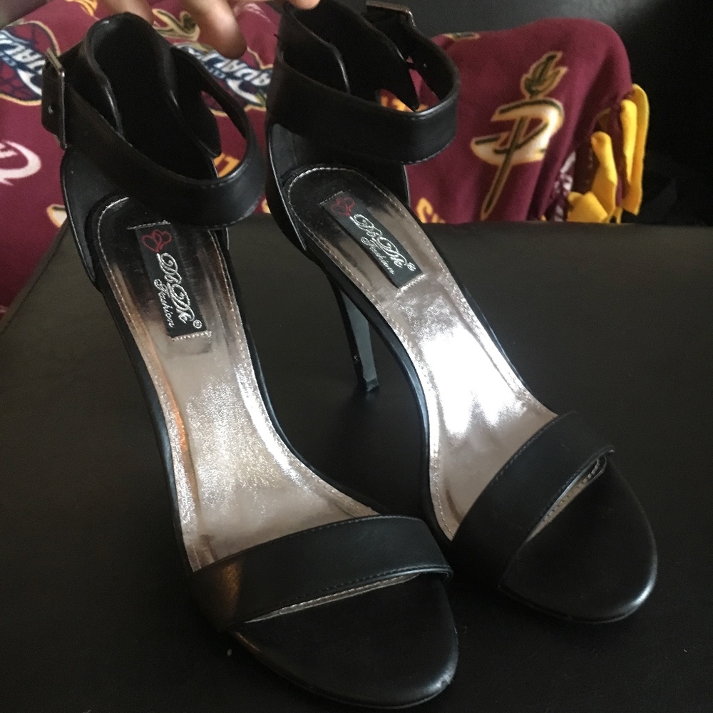 Strappy heels